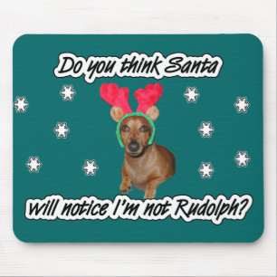 Dachshund Reindeer Muismat
