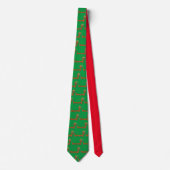 Dachshund Reindeer Stropdas (Voorkant)
