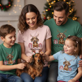 Dachshund Reindeer T-shirt
