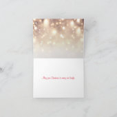 Dachshund Rendier Kerst Kaart (Binnen)