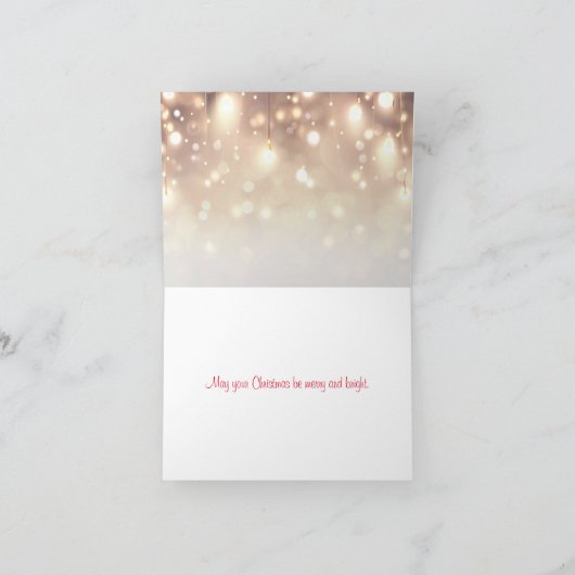 Dachshund Rendier Kerstkaart Kaart (Binnen)