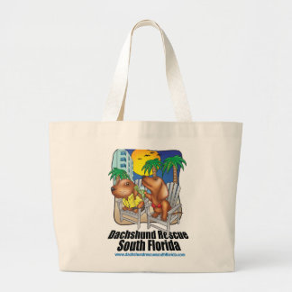 Dachshund Rescue South Florida Grote Tote Bag