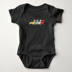 Dachshund Retro Romper