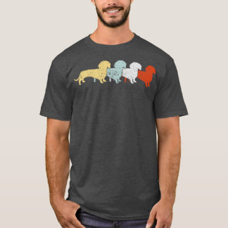 Dachshund Retro Vintage 3 T-shirt