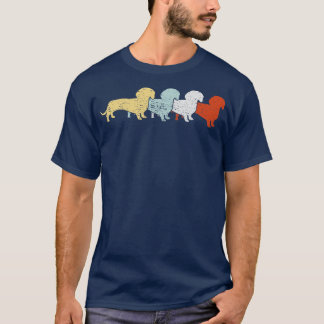 Dachshund Retro Vintage 3 T-shirt