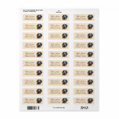 Dachshund Return Address Label (Full Sheet)