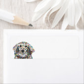 Dachshund Return Address Label (Insitu)