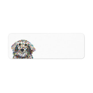 Dachshund Return Address Label