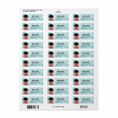 Dachshund Return Address Labels (Full Sheet)