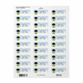 Dachshund Return Address Labels (Full Sheet)