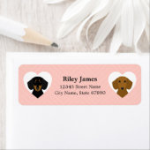 Dachshund Return Address Labels (Insitu)