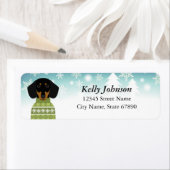 Dachshund Return Address Labels (Insitu)