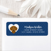 Dachshund Return Address Labels (Insitu)