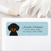 Dachshund Return Address Labels (Insitu)