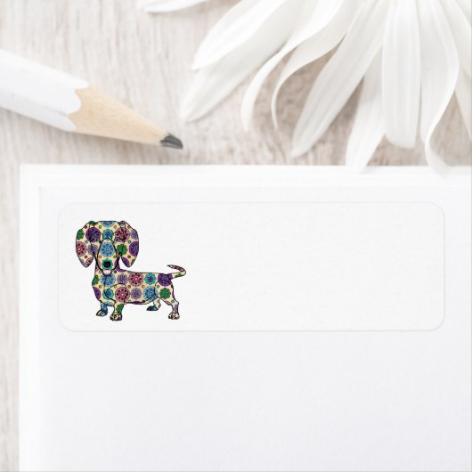 Dachshund Return Address Labels (Insitu)