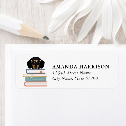 Dachshund Return Address Labels (Insitu)