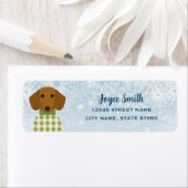 Dachshund Return Address Labels (Insitu)