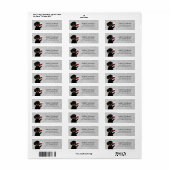 Dachshund Return Address Labels (Full Sheet)