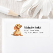 Dachshund Return Address Labels (Insitu)