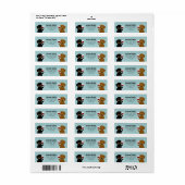 Dachshund Return Address Labels (Full Sheet)
