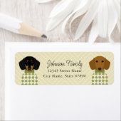 Dachshund Return Address Labels (Insitu)