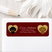 Dachshund Return Address Labels (Insitu)