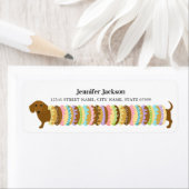 Dachshund Return Address Labels (Insitu)