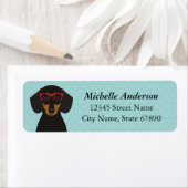Dachshund Return Address Labels (Insitu)