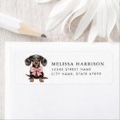 Dachshund Return Address Labels (Insitu)