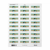 Dachshund Return Address Labels (Full Sheet)