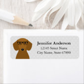 Dachshund Return Address Labels (Insitu)