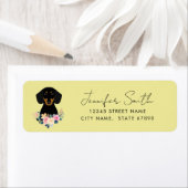 Dachshund Return Address Labels (Insitu)