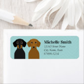 Dachshund Return Address Labels (Insitu)
