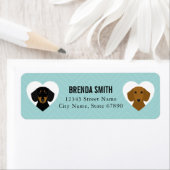 Dachshund Return Address Labels (Insitu)