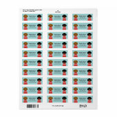 Dachshund Return Address Labels (Full Sheet)