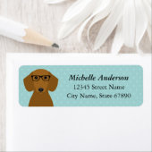 Dachshund Return Address Labels (Insitu)