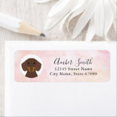 Dachshund Return Address Labels (Insitu)