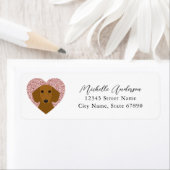 Dachshund Return Address Labels (Insitu)