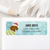 Dachshund Return Address Labels (Insitu)