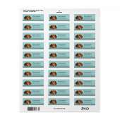 Dachshund Return Address Labels (Full Sheet)