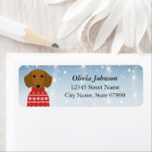 Dachshund Return Address Labels (Insitu)