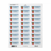 Dachshund Return Address Labels (Full Sheet)
