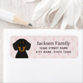 Dachshund Return Address Labels (Insitu)