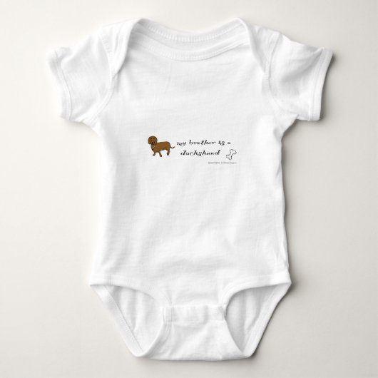 dachshund romper (Voorkant)