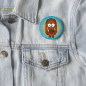 Dachshund Ronde Button 5,7 Cm (In situ)