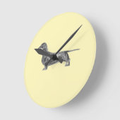 Dachshund Ronde Klok (Hoek)