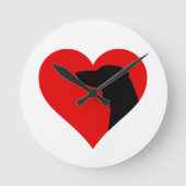 Dachshund Ronde Klok (Voorkant)