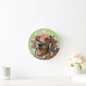 Dachshund Ronde Klok (Huis)