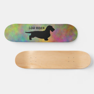 Dachshund Rough Hair - Silhouette 1 Persoonlijk Skateboard