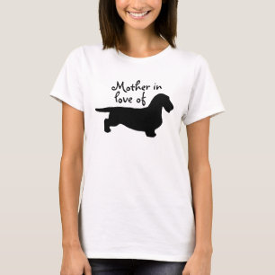 Dachshund Rough Hair - Silhouette 1 T-shirt